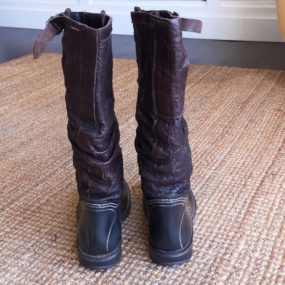 Cento X leather and rubber boots - Picture 10 of 15